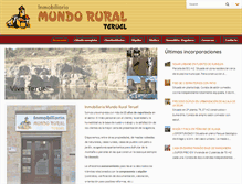 Tablet Screenshot of mundoruralteruel.com